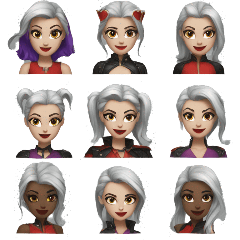 Harley queen emoji