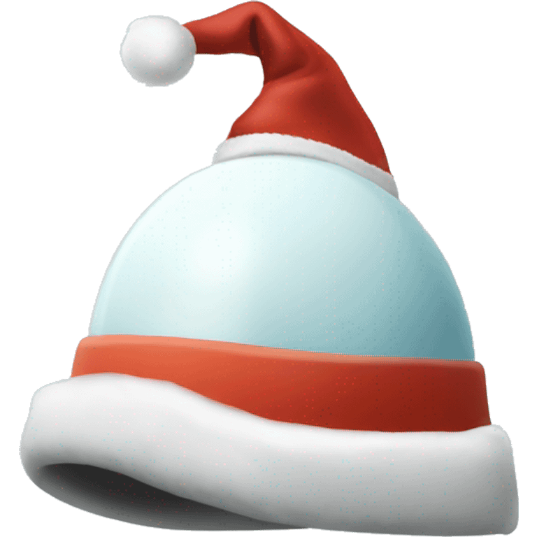 igloo xmas santa hat emoji