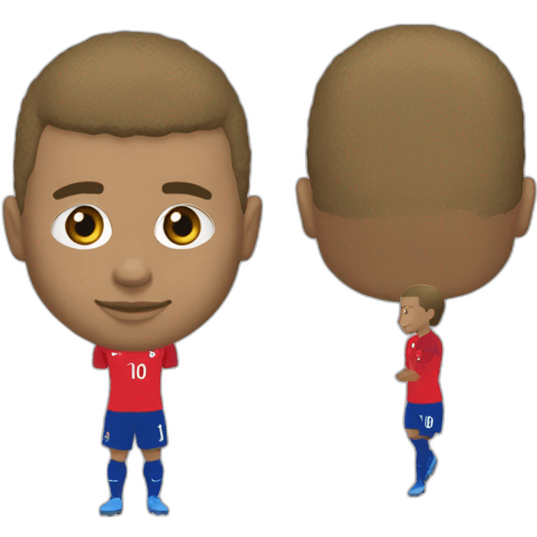 Mbappé France 10 emoji