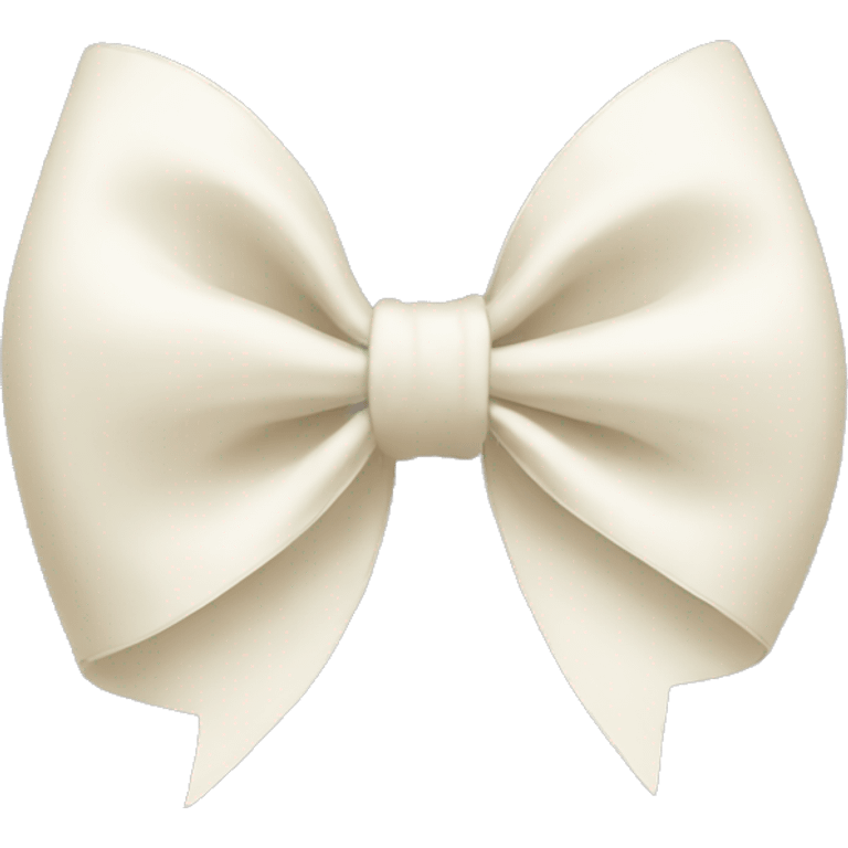 Off white bow emoji