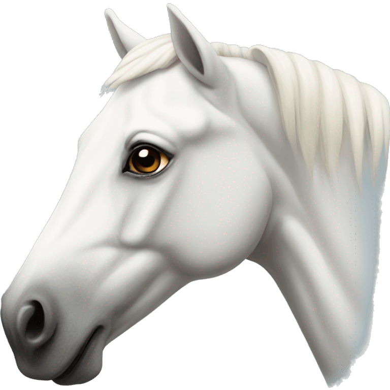 White horse emoji