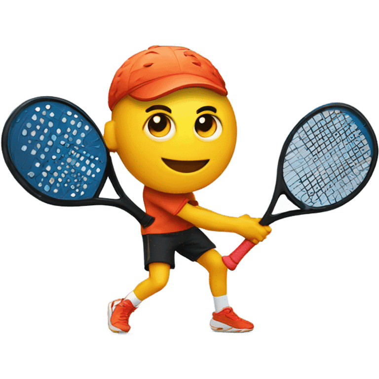 Padel partners emoji