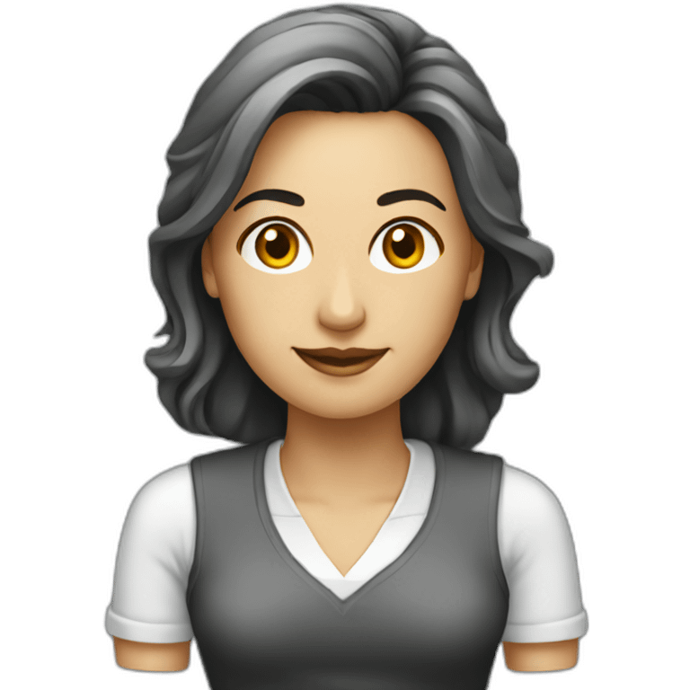 printer as a women emoji