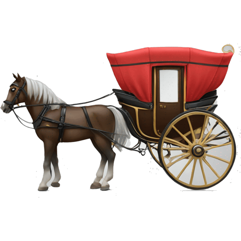 horse carriage emoji