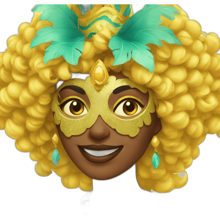 carnaval woman emoji