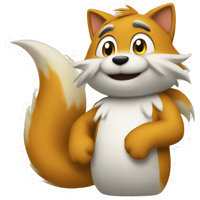 Tails emoji