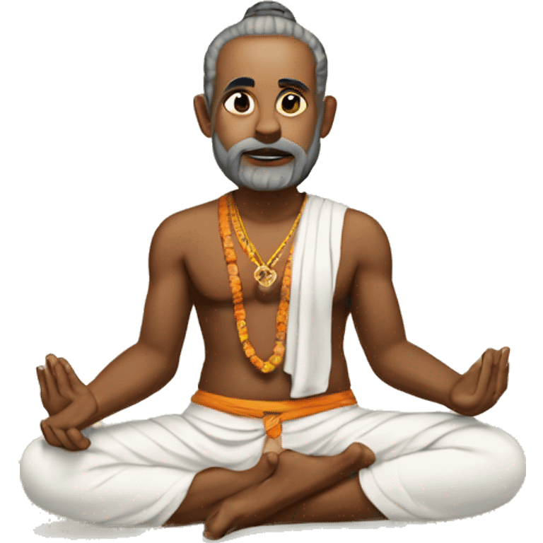 hindu yogi emoji