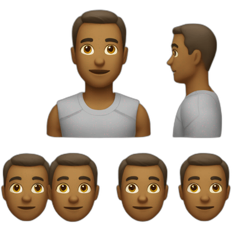 faça um emoji de uma IA emoji