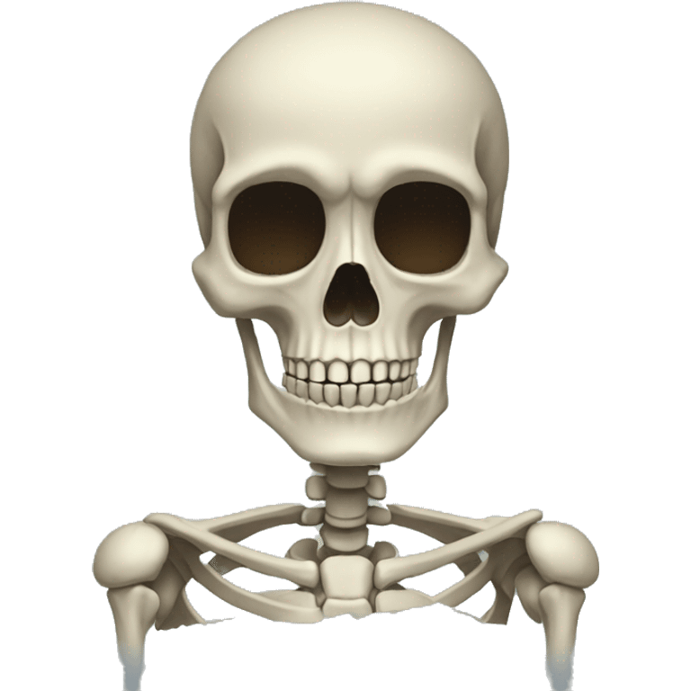 skeleton emoji