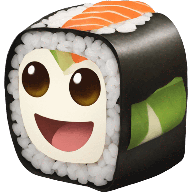 Sushi roll emoji