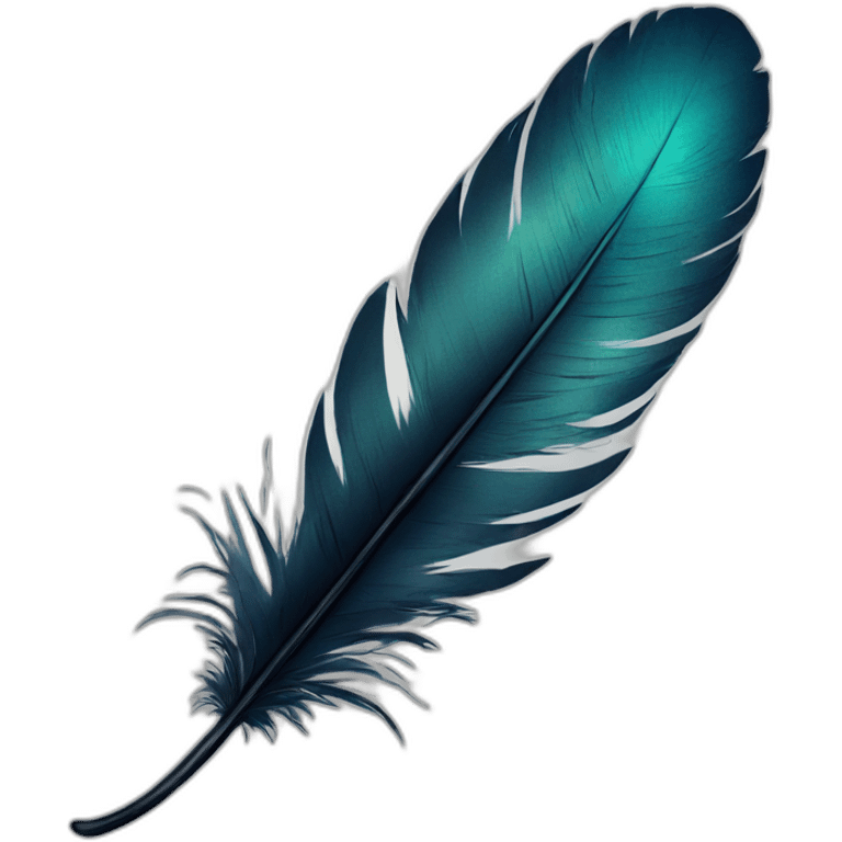 feather and ink emoji