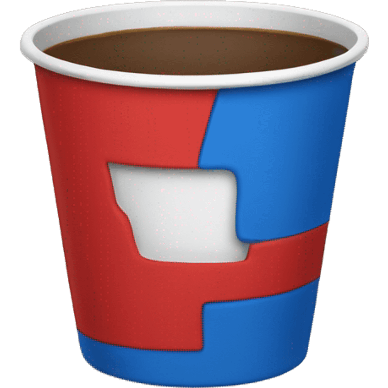 Red and Blue Cup emoji