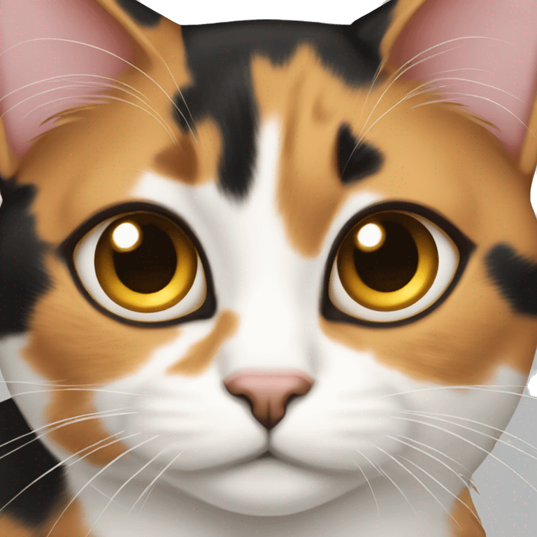 calico cat emoji