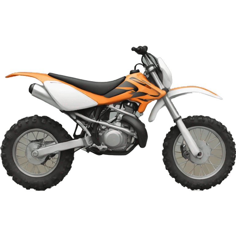 A dirtbike emoji