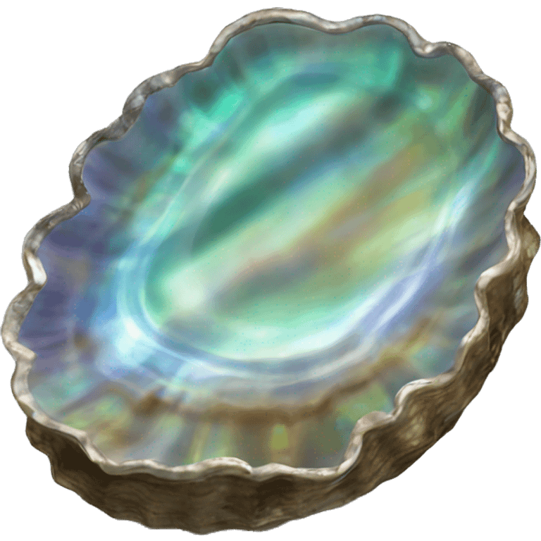 Abalone shell emoji