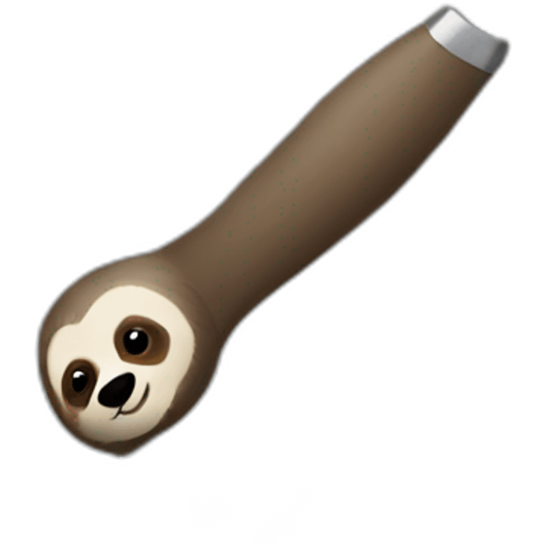 sloth knife emoji