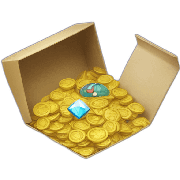 Pokemon PC Box Random Prizes Coins Diamonds PokeDollars emoji