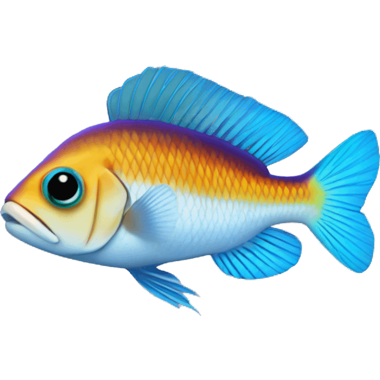 Royal Gramma Basslet Fish emoji