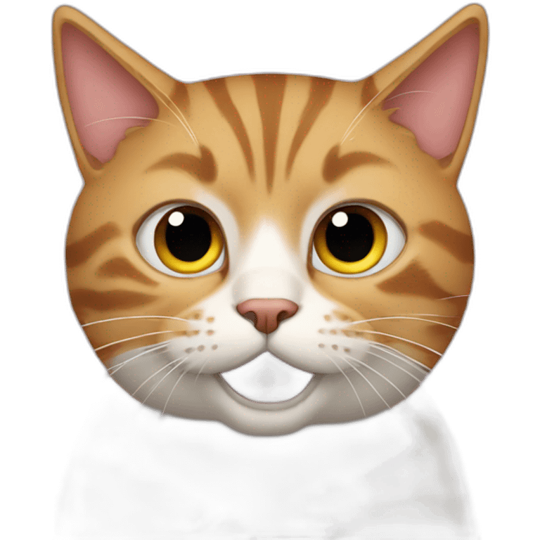 Cat crazy emoji