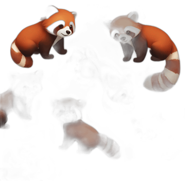 Red panda agradeciendo  emoji