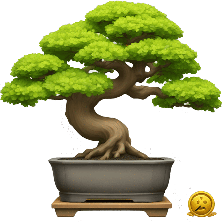 Japanese oak bonsai emoji