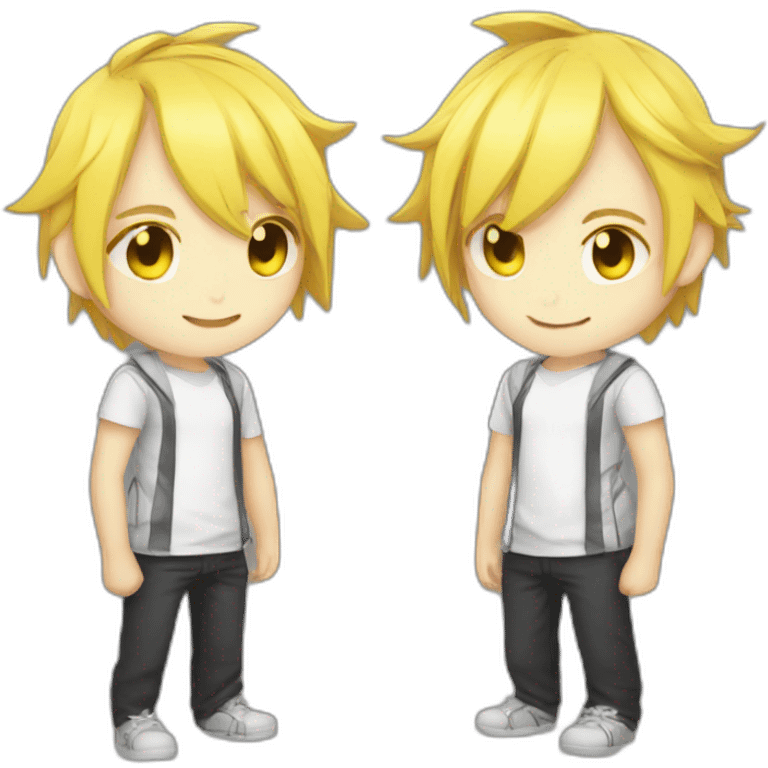 Kagamine twins emoji