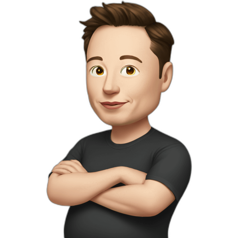 Pregnant Elon musk emoji