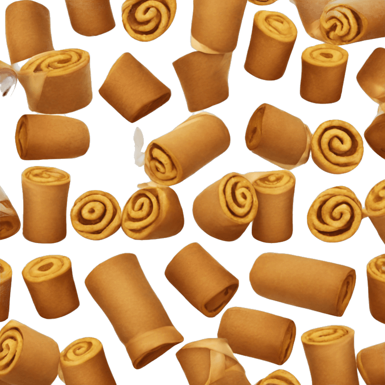 Roll de canela emoji