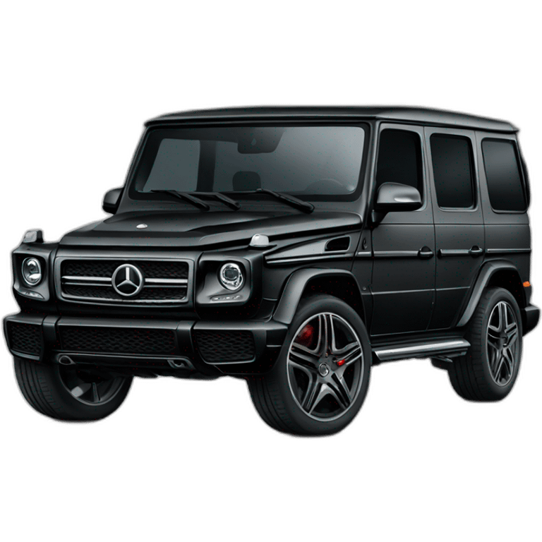 Black g wagon  emoji