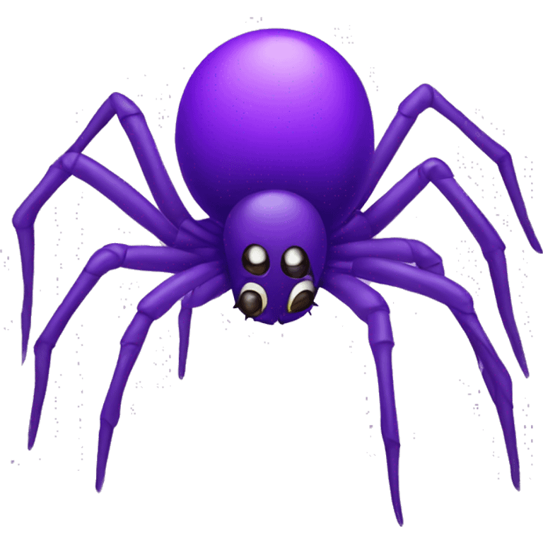 purple spider emoji