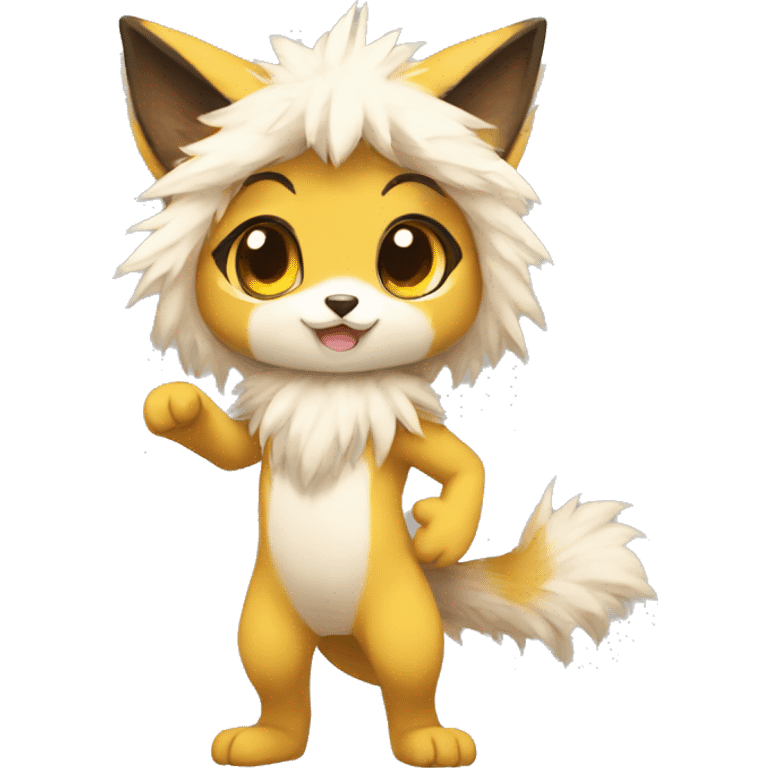 Anthro Chibi-style-Fur-Sona-Fakémon Full Body emoji