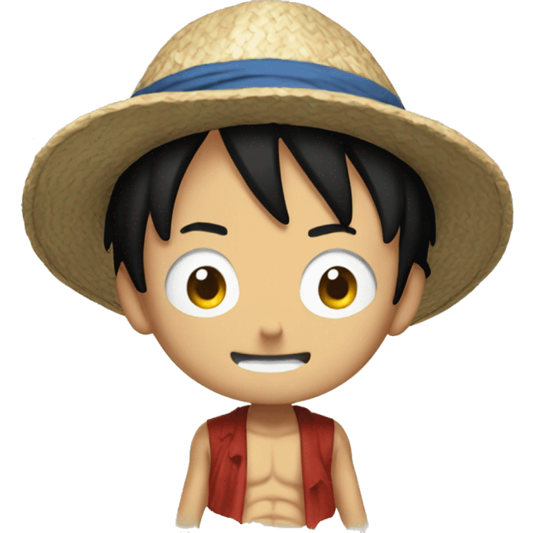 Luffy stand emoji