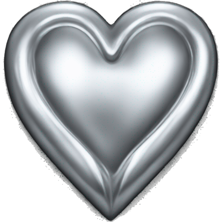 Chrome heart emoji