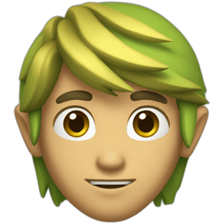 Zelda qui réfléchit  emoji