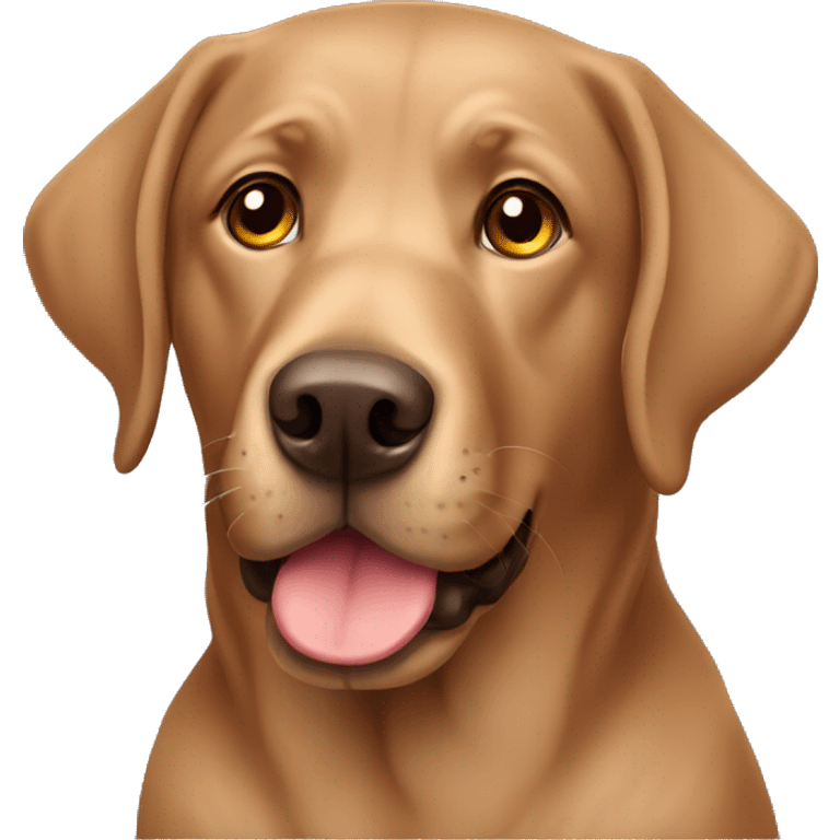 Brown Labrador  emoji