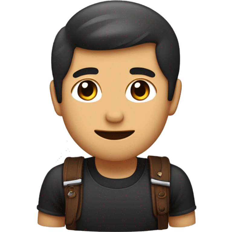 buatkan avatar yang terdiri dari beberapa ekspresi wajah standar, yaitu seorang pemuda berpakaian kasual dan menggunakan topi. berwarna kulit coklat dengan rambut berwarna hitam dan memiliki warna mata cokat emoji