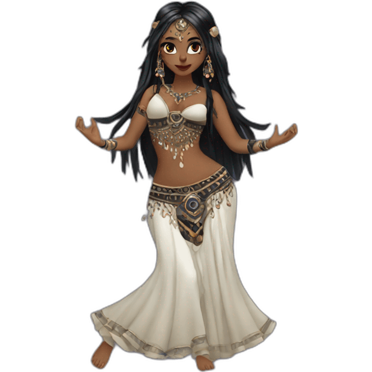 gothic Tribal Style Bellydance emoji