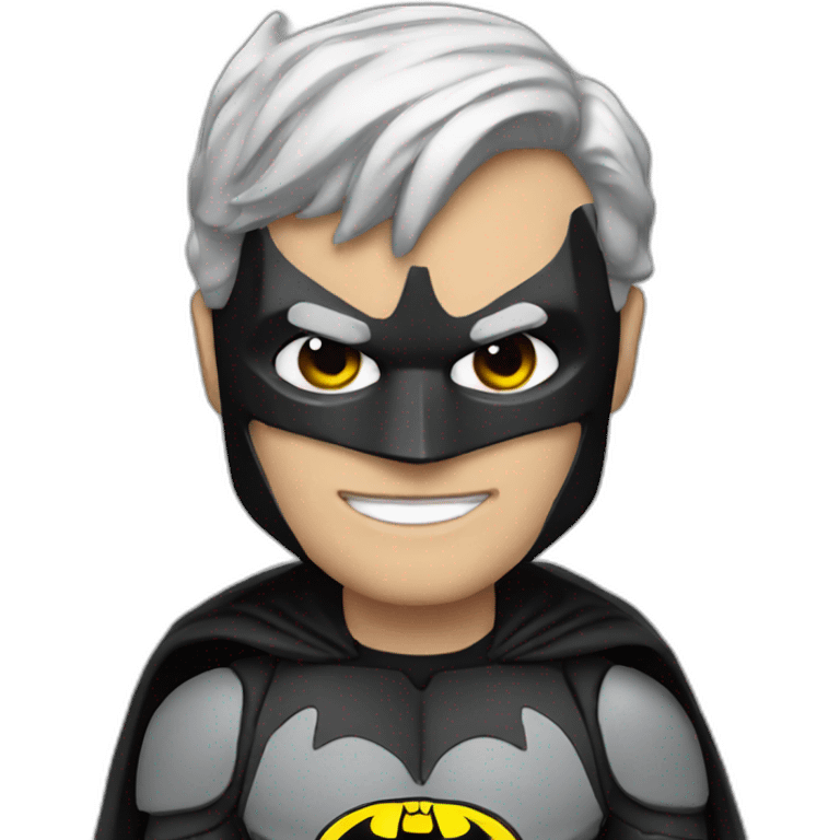 Batman-realistic emoji