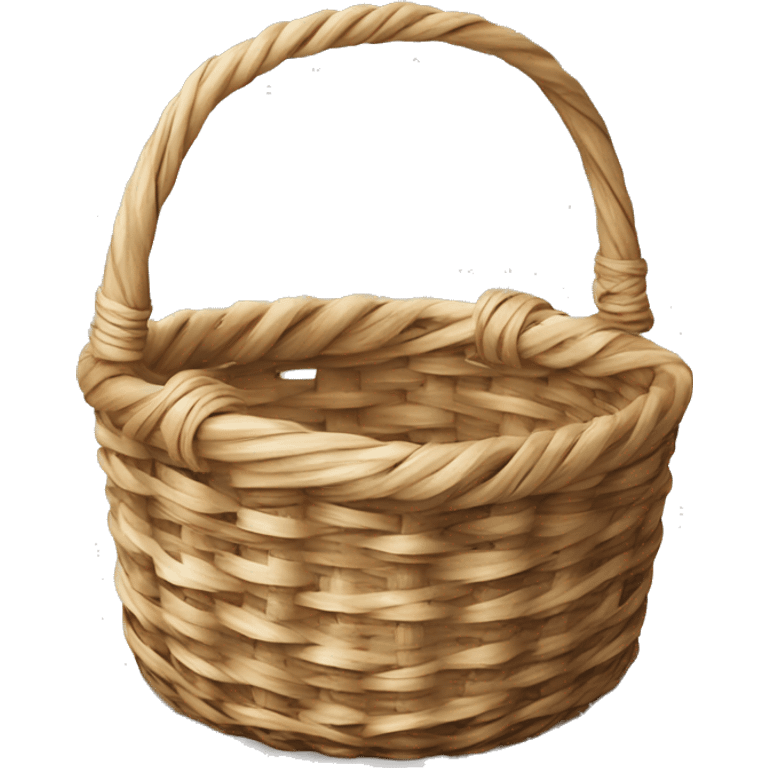 cottage core style basket emoji