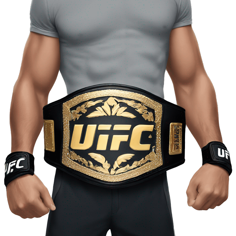 Ufc belt emoji