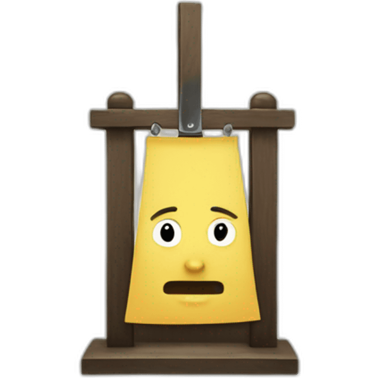 guillotine emoji