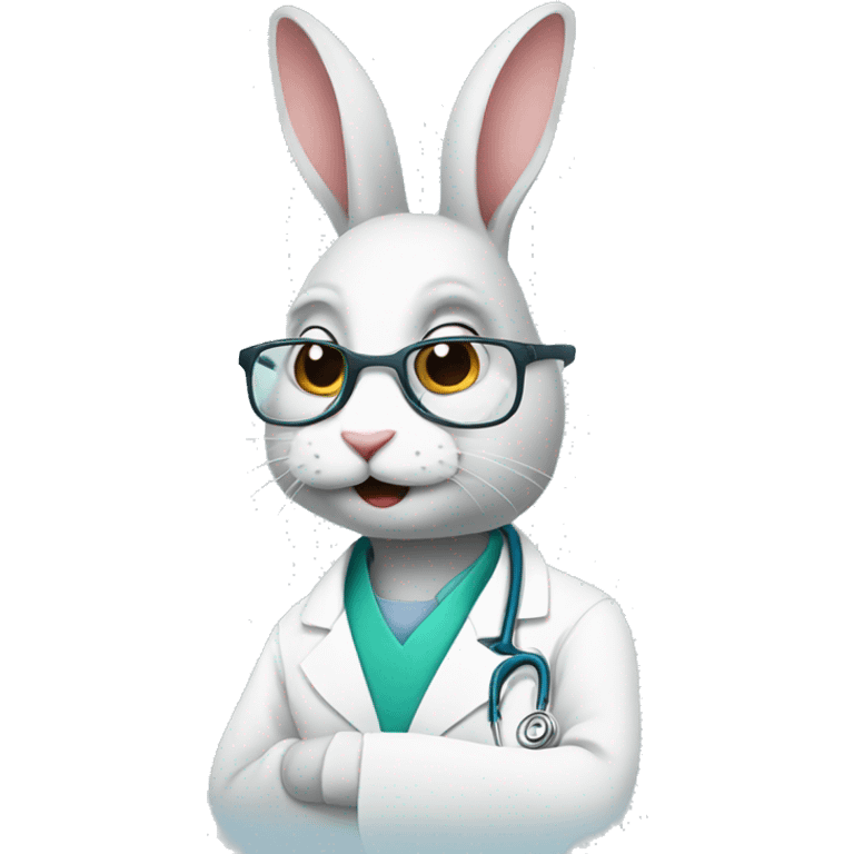 doctor rabbit emoji