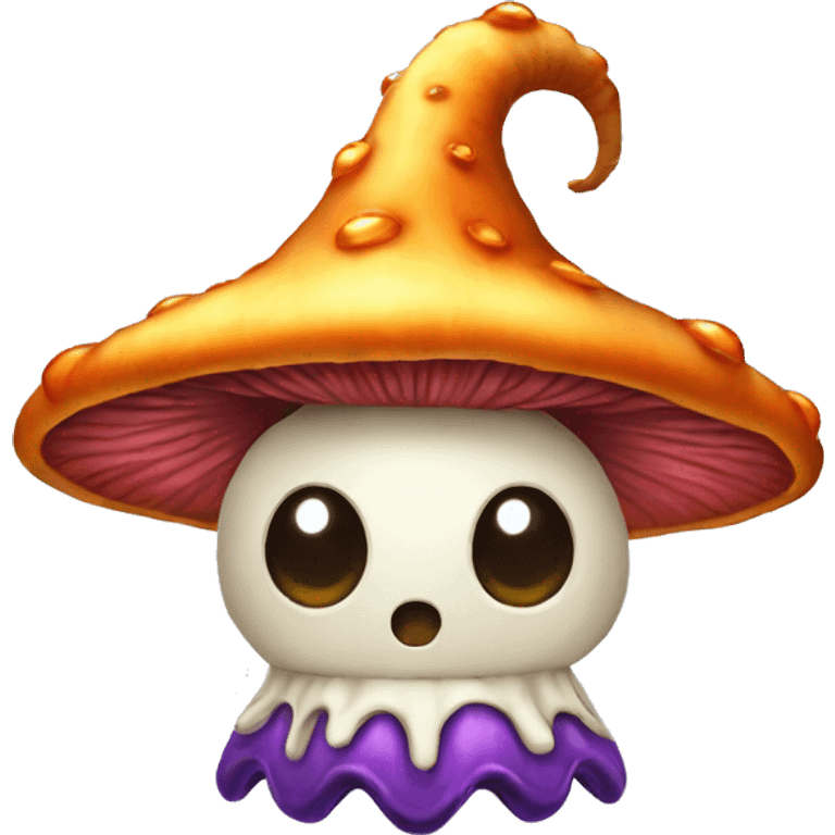 wizard Mushroom with dragon emoji