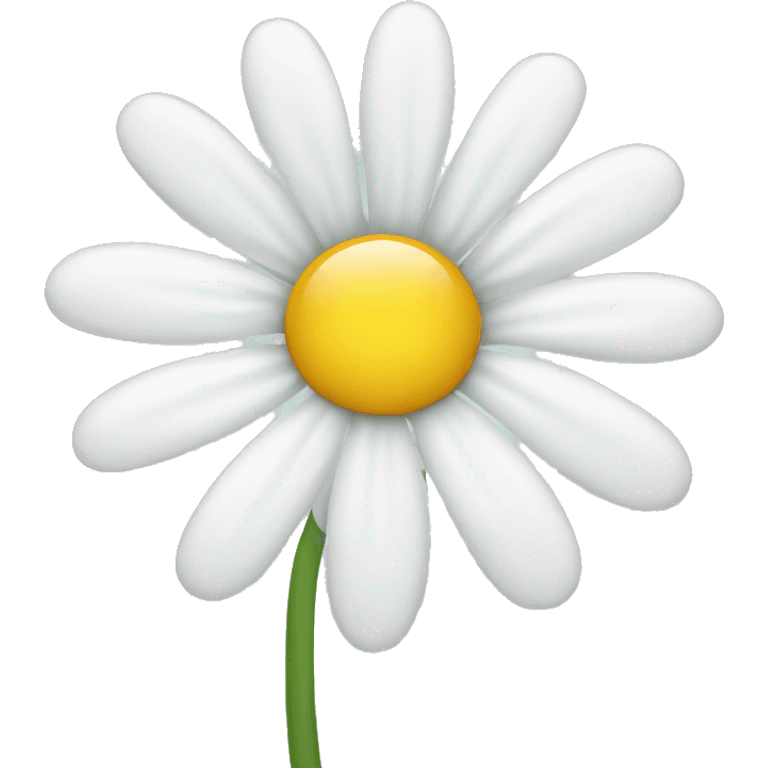 White daisy  emoji