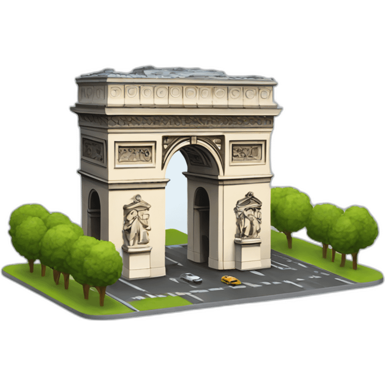 Arc de triomphe emoji