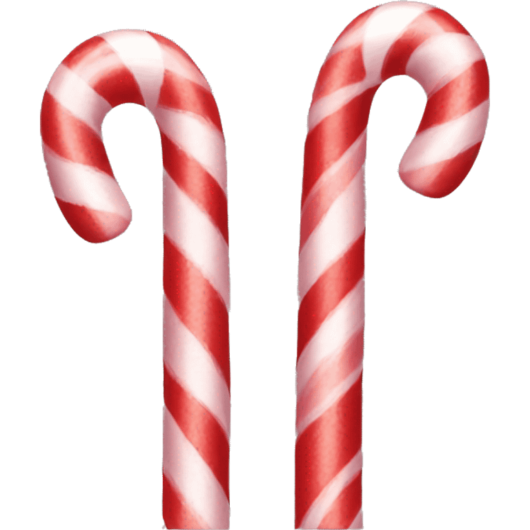 Candy canes emoji