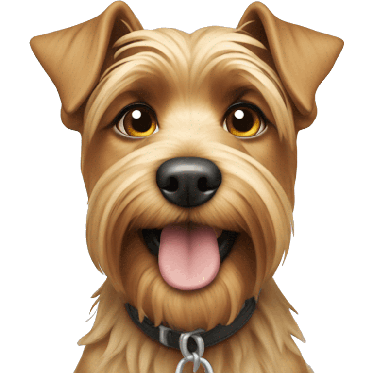 Dog york terrier emoji