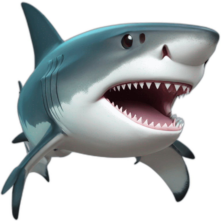 tiger shark emoji