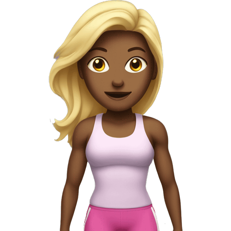 Gym girl emoji