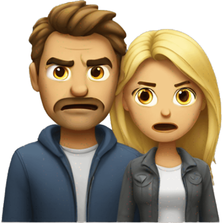 angry couple emoji